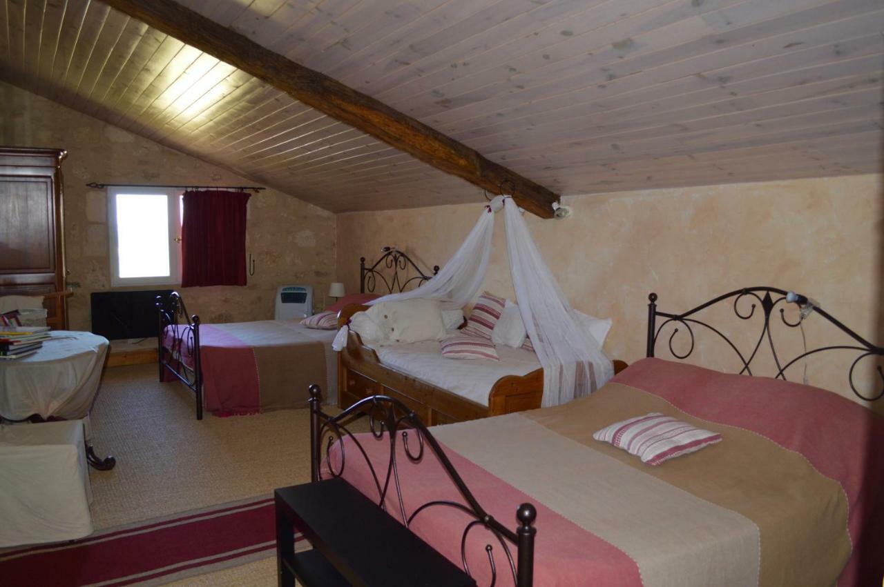 Saint-Pey-de-Castets Le Prieure Bed & Breakfast エクステリア 写真